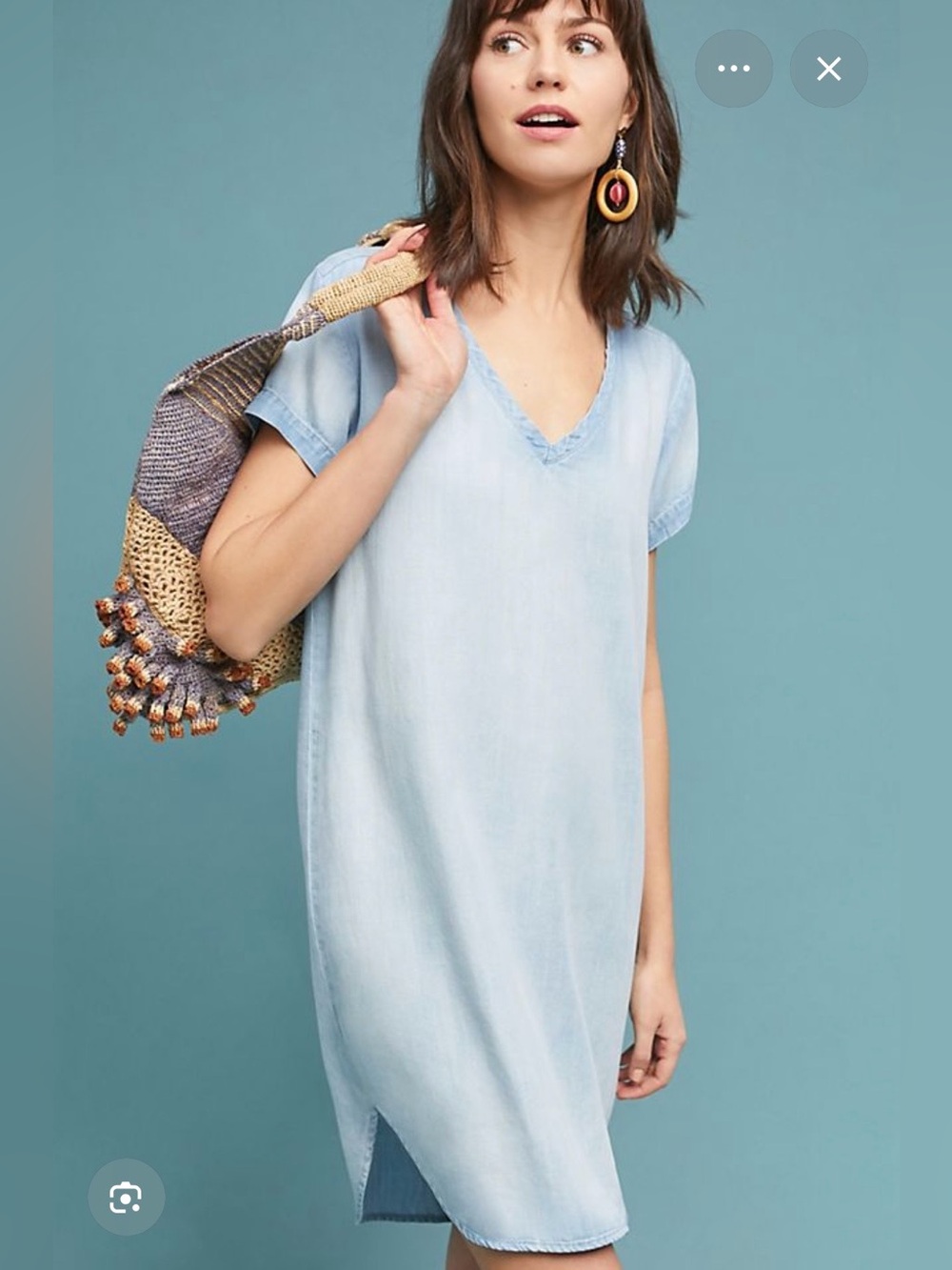2/$20! Cloth & Stone Justine Dress in RED! Size S